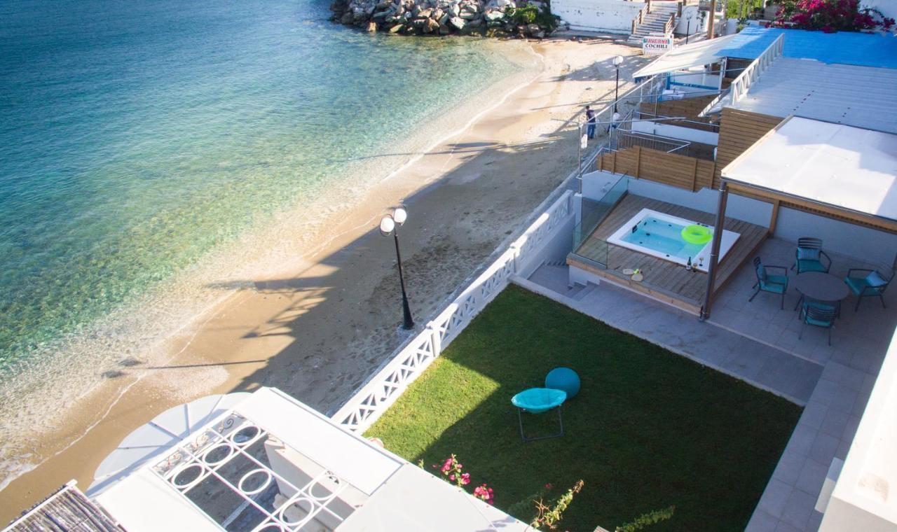 Lenico Seafront Villa Agia Pelagia  Exterior foto