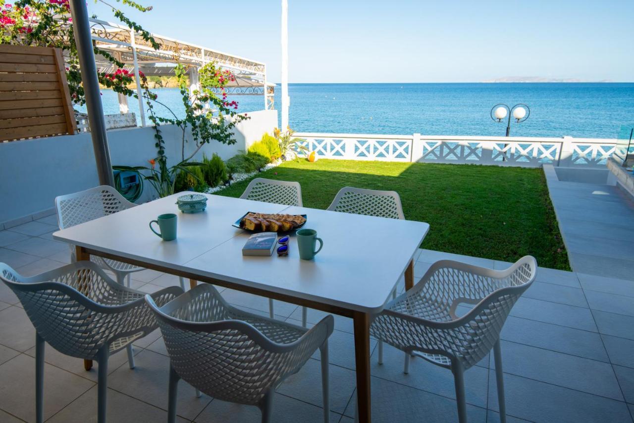 Lenico Seafront Villa Agia Pelagia  Exterior foto