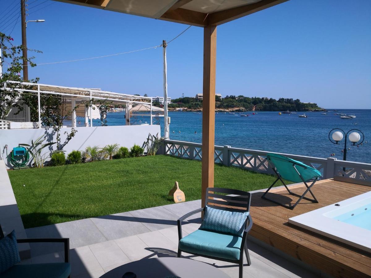 Lenico Seafront Villa Agia Pelagia  Exterior foto