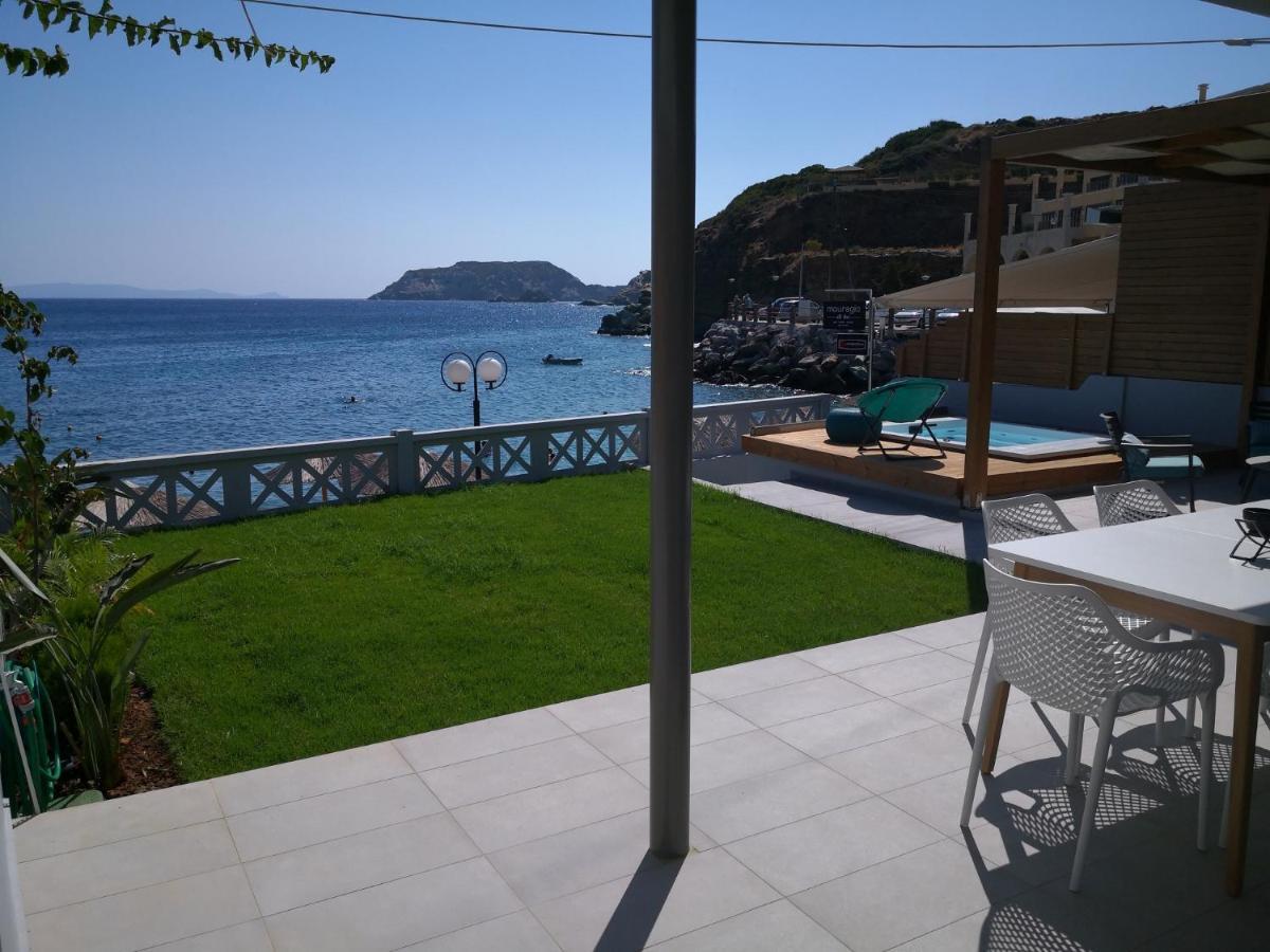 Lenico Seafront Villa Agia Pelagia  Exterior foto