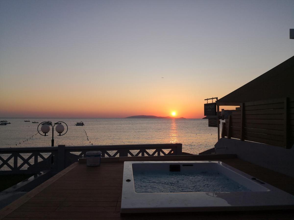 Lenico Seafront Villa Agia Pelagia  Exterior foto